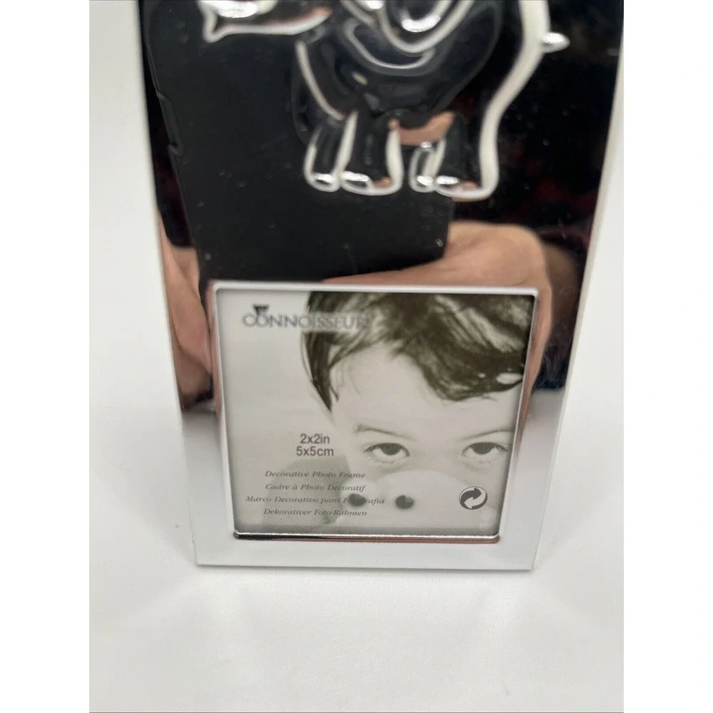 Connoisseur Silver‎ Elephant Picture Frame, Metal Design 2